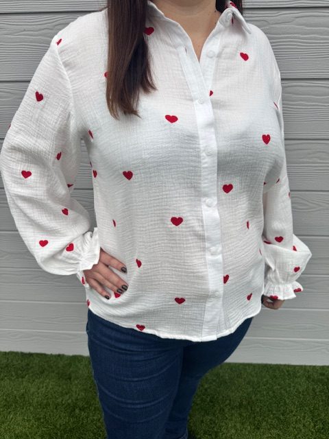 Chemise COEURS - Mil'evasion Boutique
